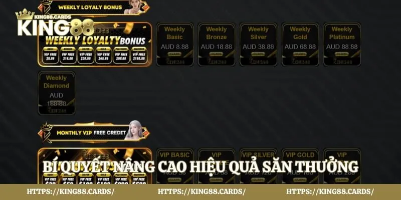 Bí quyết nâng cao hiệu quả săn thưởng 
