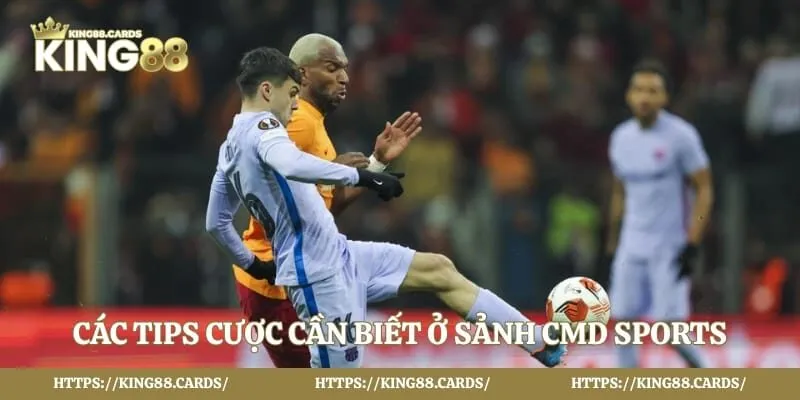 Các tips cược cần biết ở sảnh CMD sports