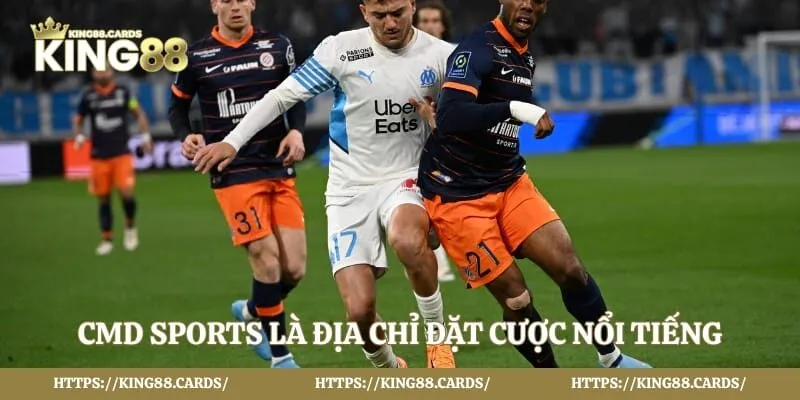 CMD sports là địa chỉ đặt cược nổi tiếng
