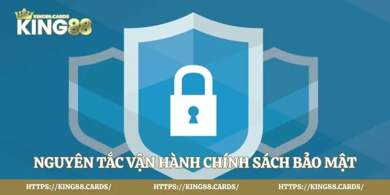 Nguyên tắc vận hành chính sách bảo mật