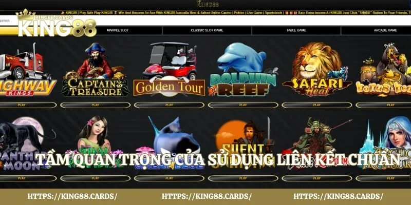 Tầm quan trọng của việc sử dụng liên kết chuẩn