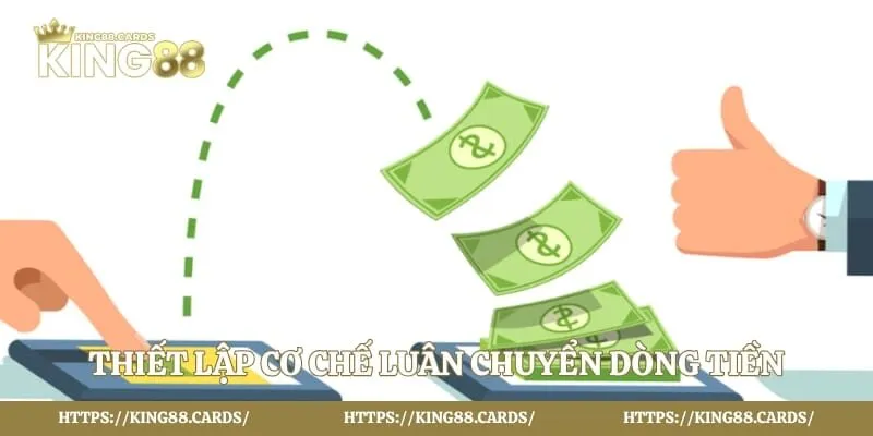 Thiết lập cơ chế luân chuyển dòng tiền thông minh